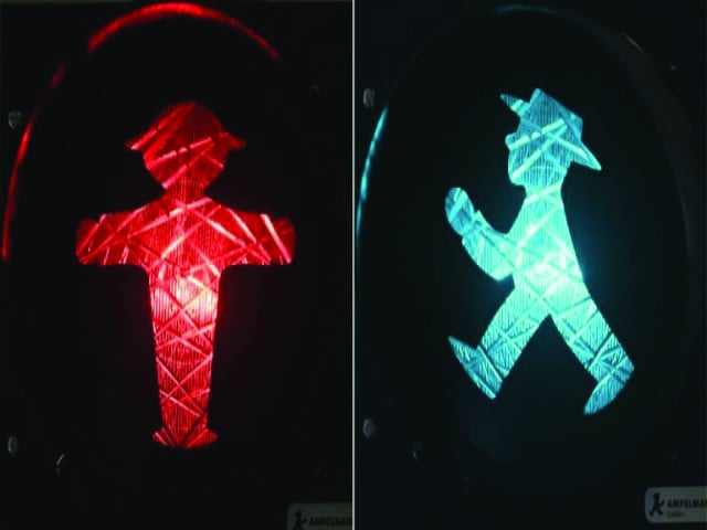 the ampelmann s charm lies in his figure s imperfections photos afp