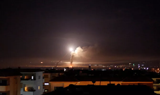 state tv had earlier reported that explosions were heard in the countryside outside damascus photo reuters file state tv had earlier reported that explosions were heard in the countryside outside damascus photo reuters file