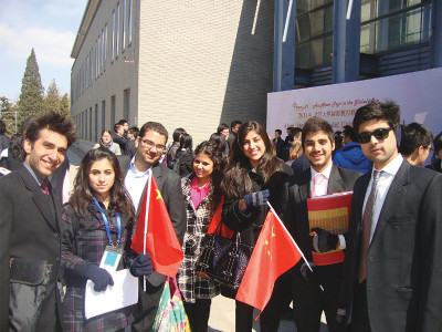 victorious szabist students bag best institution award