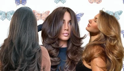 all the ways to style your trendy butterfly haircut