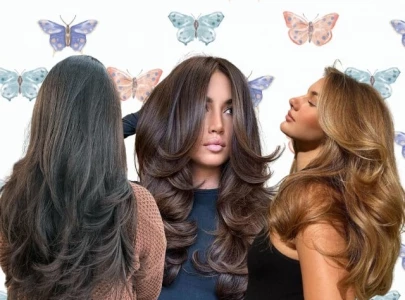 all the ways to style your trendy butterfly haircut