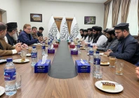 a view of the pakistani and afghan delegations meeting on december 24 in kabul photo courtesy x