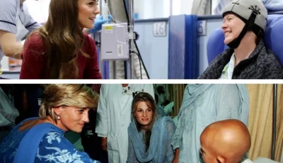 kate middleton draws diana comparisons during heartfelt visit to royal marsden hospital