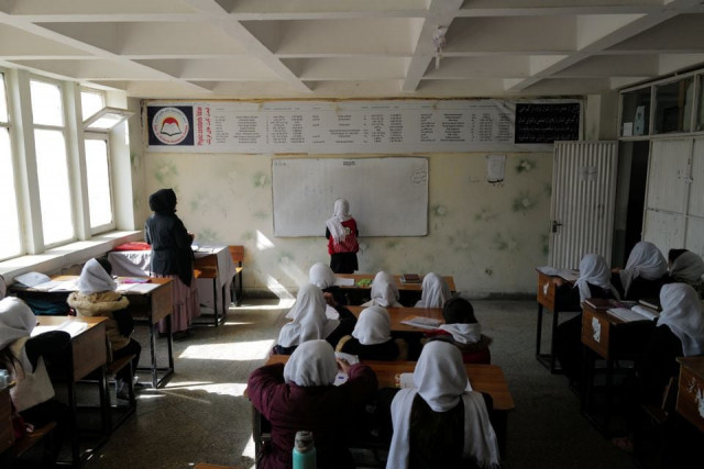 hadia 10 a 4th grade primary school student attends a class in kabul afghanistan october 26 2021 reuters hadia 10 a 4th grade primary school student attends a class in kabul afghanistan october 26 2021 reuters