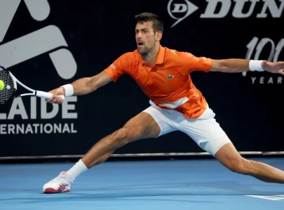 injury scare as djokovic beats medvedev