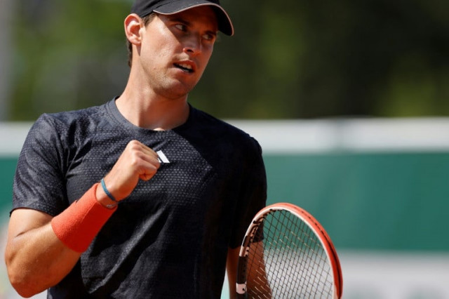 the former us champion austria s dominic thiem will face argentina s sebastian baez in his first final since season ending atp finals in 2020 photo afp the former us champion austria s dominic thiem will face argentina s sebastian baez in his first final since season ending atp finals in 2020 photo afp