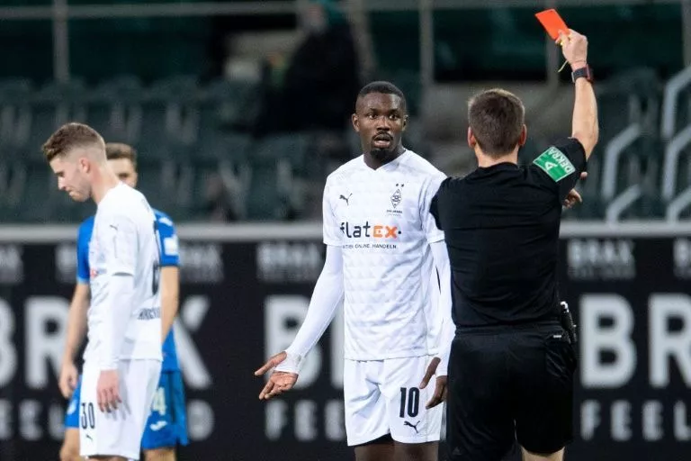 spit spat thuram gets six match ban spit spat thuram gets six match ban