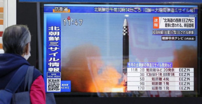 north korea fires suspected intercontinental ballistic missile lands near japan