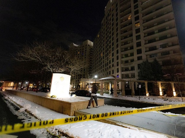 the scene after a fatal mass shooting at a condominium building in the toronto suburb of vaughan ontario canada december 19 2022 photo reuters