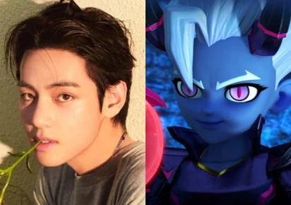 BTS's V inspires villain in new Jurassic Cops animation