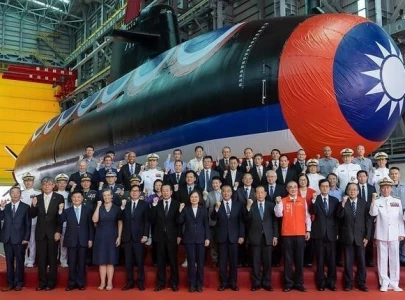 taiwan tests home built submarine