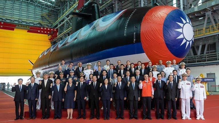 taiwan s home built narwhal submarine photo anadolu agency