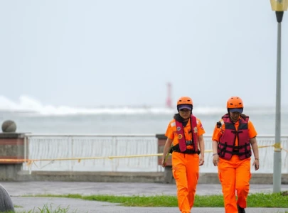 thousands evacuated as super typhoon krathon approaches taiwan
