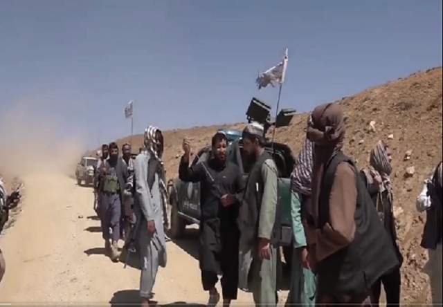 spokesperson claims taliban forces have captured four of the province s seven districts screengrab spokesperson claims taliban forces have captured four of the province s seven districts screengrab