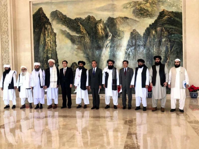 the taliban representative is pictured during their visit to china photo courtesy twitter nafeesm02352820 the taliban representative is pictured during their visit to china photo courtesy twitter nafeesm02352820