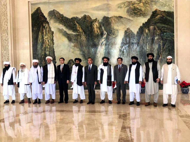 the taliban representative is pictured during their visit to china photo courtesy twitter nafeesm02352820