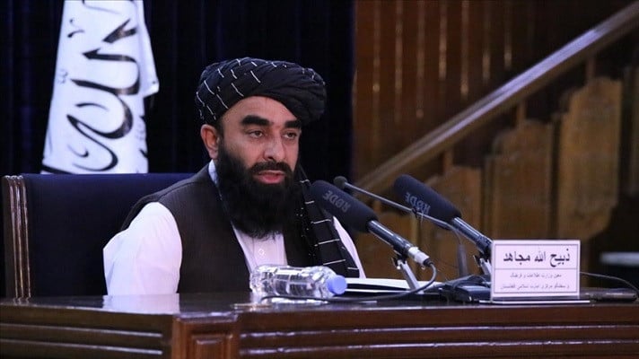 taliban spokesperson zabihullah mujahid photo anadolu agency