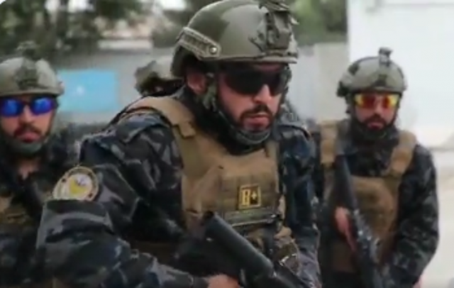 the taliban badri 313 unit has been in charge of security outside kabul international airport bringing them nearly face to face with american troops rta tv afp the taliban badri 313 unit has been in charge of security outside kabul international airport bringing them nearly face to face with american troops rta tv afp