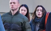 taron egerton confirms romance with chloe bennet during new york city outing taron egerton confirms romance with chloe bennet during new york city outing