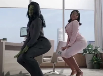 tatiana maslany twerks with megan thee stallion in she hulk