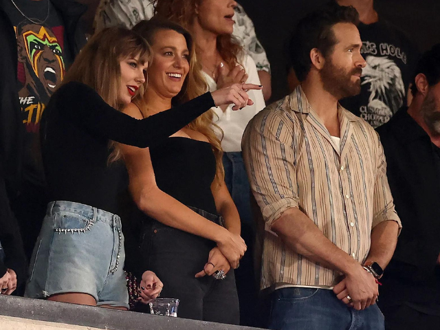 ryan reynolds joins blake lively and kids at taylor swift s eras tour in madrid