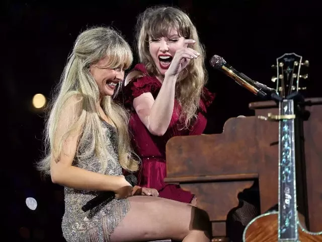 sabrina carpenter opens up about friendship with taylor swift and skims campaign sabrina carpenter opens up about friendship with taylor swift and skims campaign