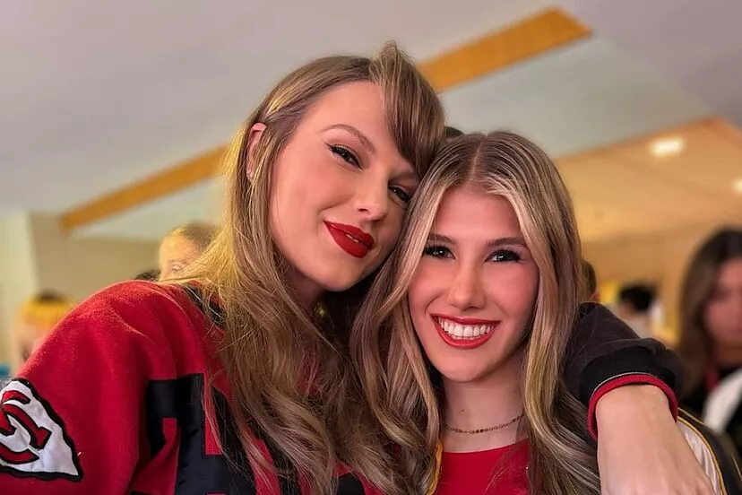 chiefs ceo s daughter ava hunt looks like taylor swift in new dress chiefs ceo s daughter ava hunt looks like taylor swift in new dress