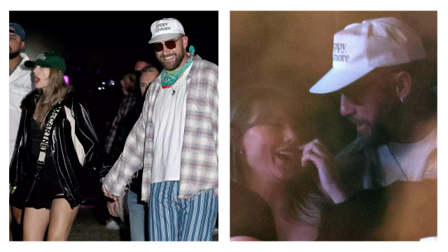 taylor swift and travis kelce at coachella 2024 photos christina house los angeles times via getty taylor swift and travis kelce at coachella 2024 photos christina house los angeles times via getty