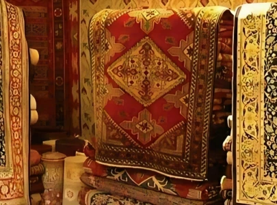 pakistani carpet art shines at tehran exhibition