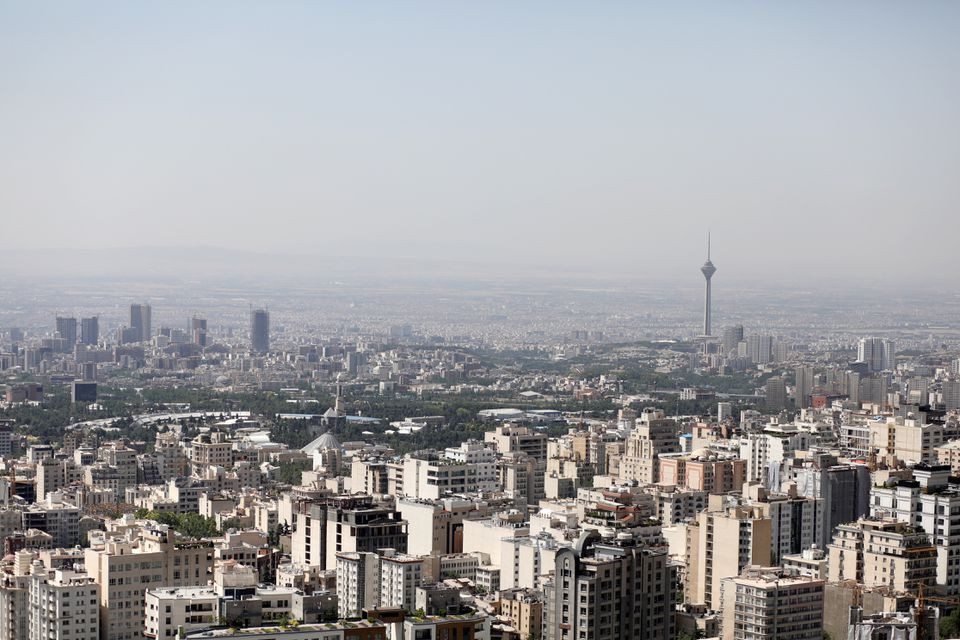 a general view of tehran city in tehran iran june 12 2020 photo reuters file
