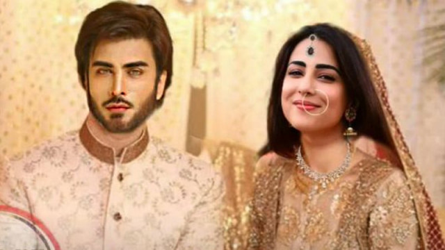 imran abbas ushna shah laugh off wedding rumours imran abbas ushna shah laugh off wedding rumours