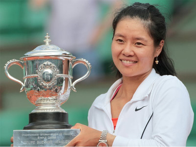 li na wins french open title