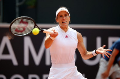 wta roundup andrea petkovic wins title in romania