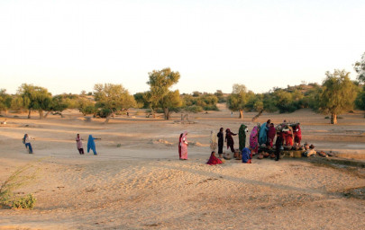 rural development hospital jobs river water and land for peasants in thar