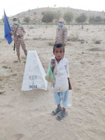 kareem dino a resident of tharparkar s chachro was taken into custody by indian border security forces on april 3 photo express kareem dino a resident of tharparkar s chachro was taken into custody by indian border security forces on april 3 photo express