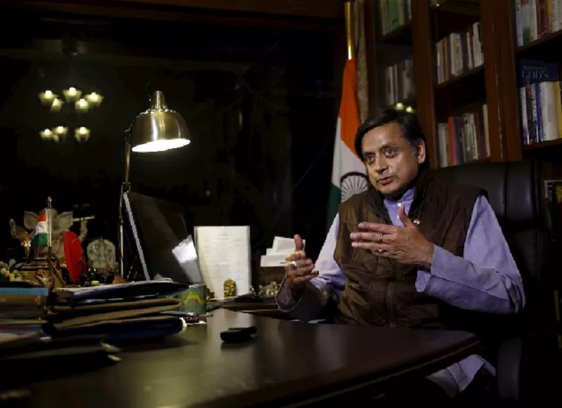 gandhi loyalist shashi tharoor in race to lead india s congress party gandhi loyalist shashi tharoor in race to lead india s congress party