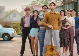 the pale pink world of milkshakes and first kisses