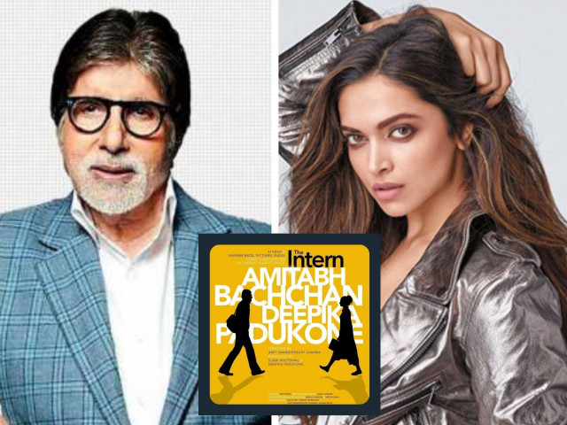 amitabh bachchan replaces rishi kapoor in deepika padukone s the intern