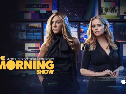 the morning show season 4 jennifer aniston and reese witherspoon glowing as production begins