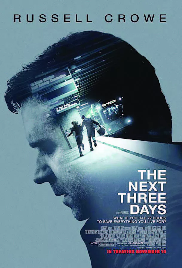 film review the next three days film review the next three days