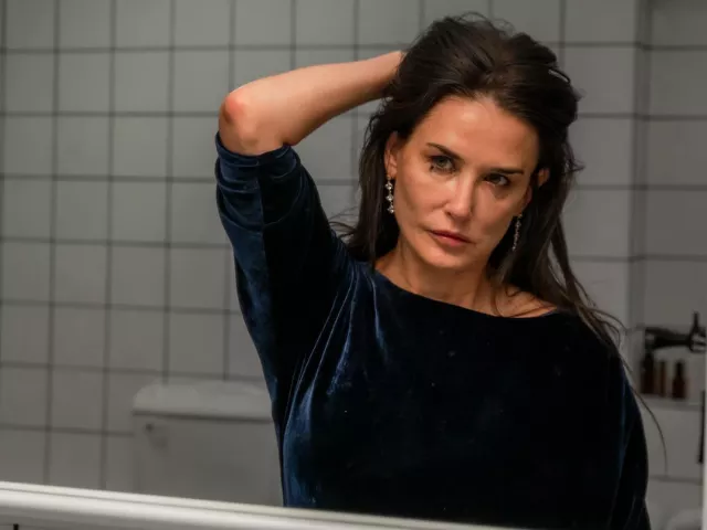 the substance review demi moore s feminist fable explores aging in hollywood the substance review demi moore s feminist fable explores aging in hollywood