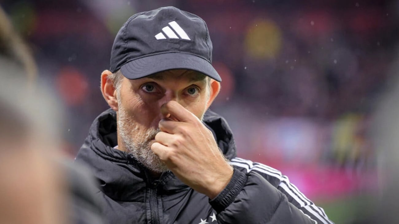 huge task lies ahead thomas tuchel is under fire after his bayern munich side fell five points behind leaders bayer leverkusen photo afp