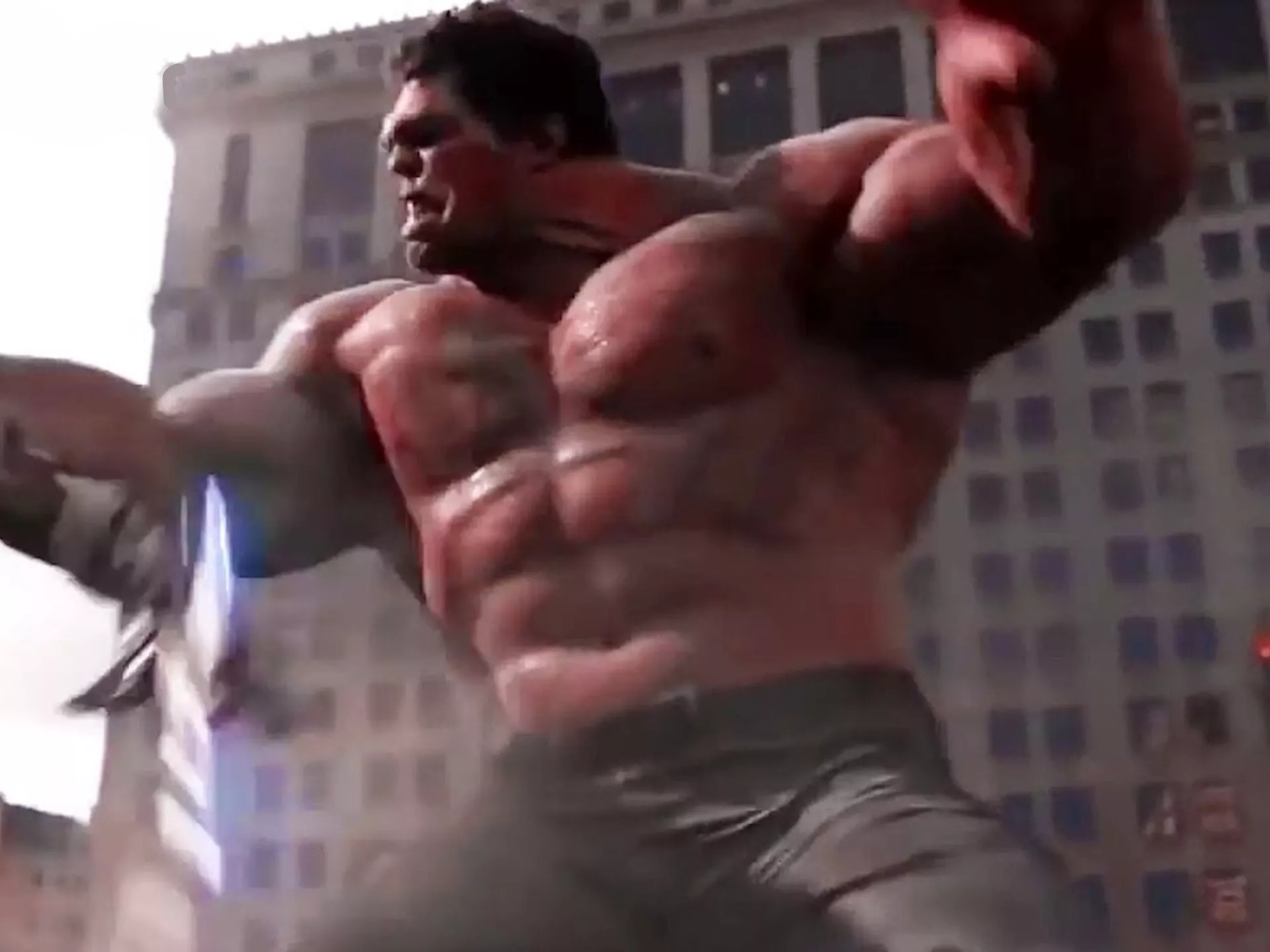 now deleted disney sizzle reel reveals first look at red hulk and daredevil in marvel studios lineup