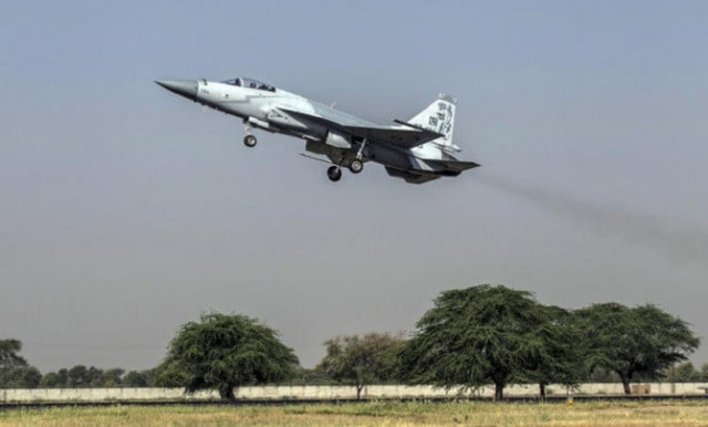 in this file photo a jf 17 thunder fighter jet of the pakistan air force takes off from mushaf base in sargodha north pakistan on june 7 2013 photo reuters in this file photo a jf 17 thunder fighter jet of the pakistan air force takes off from mushaf base in sargodha north pakistan on june 7 2013 photo reuters
