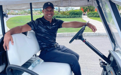 woods says no timetable for return