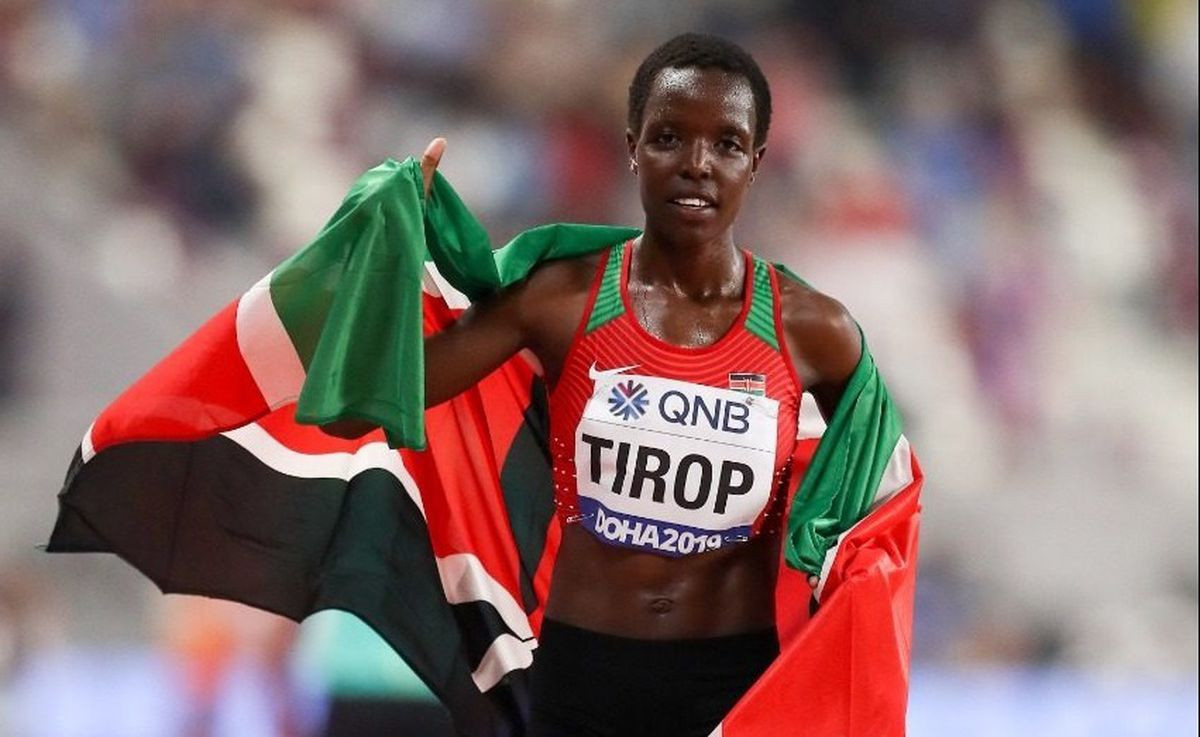 Photo of Kenyan athlete Tirop found dead with stab wounds