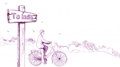 keep pedalling chaps