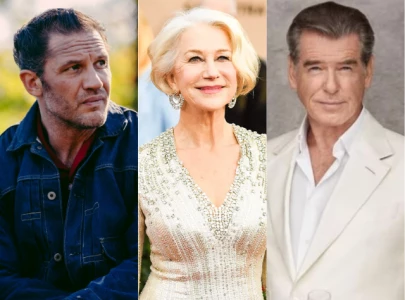 tom hardy helen mirren pierce brosnan join guy ritchie s new crime series for paramount in 2025