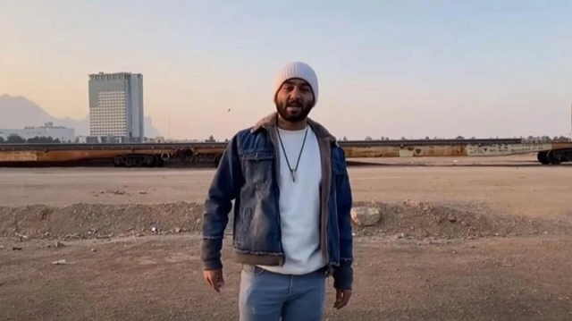 iranian rapper toomaj salehi is shown in one of his clips posted on youtube before his arrest photo afp iranian rapper toomaj salehi is shown in one of his clips posted on youtube before his arrest photo afp