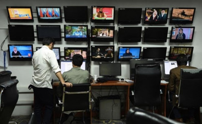 top afghan tv network stays on air despite fear of taliban top afghan tv network stays on air despite fear of taliban